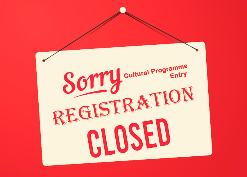 The Cultural Programme Entry Registration for Onam 2026 is closed