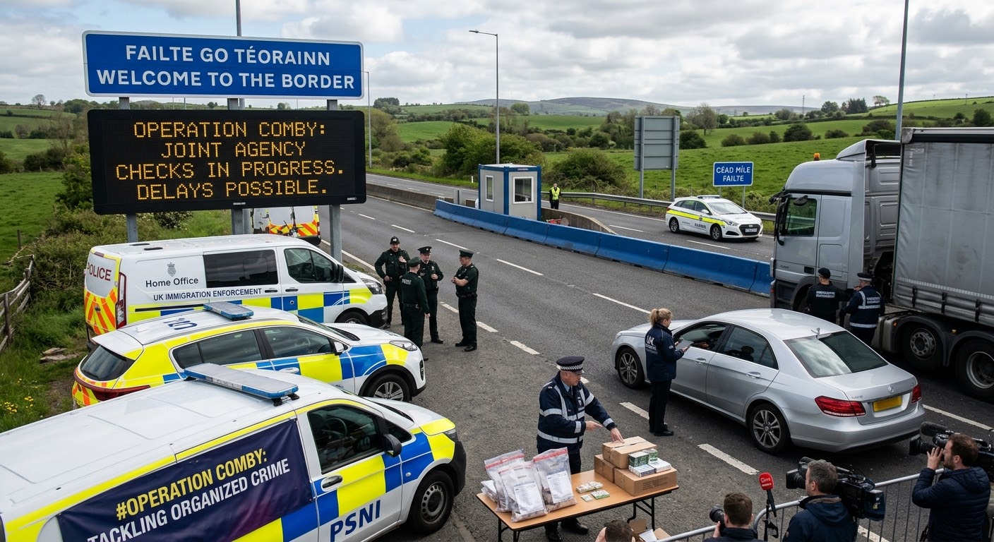 UK-Ireland Human Trafficking Gang Dismantled in Cross-Border Op